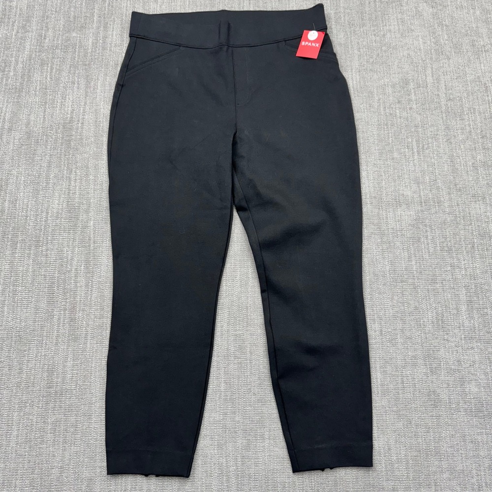 Spanx Perfect Black Pant Backseam Skinny Classic Black 20251Q XL Petite NWT